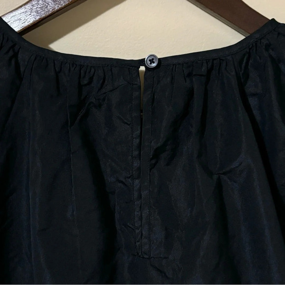 Wilfred| Aritzia| ‘Cava’ Taffeta Trapeze Dress Black Size 2XS - Picture 4 of 11